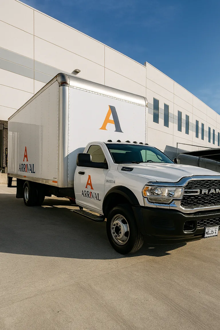 Operación de transporte de Arrival Logistics